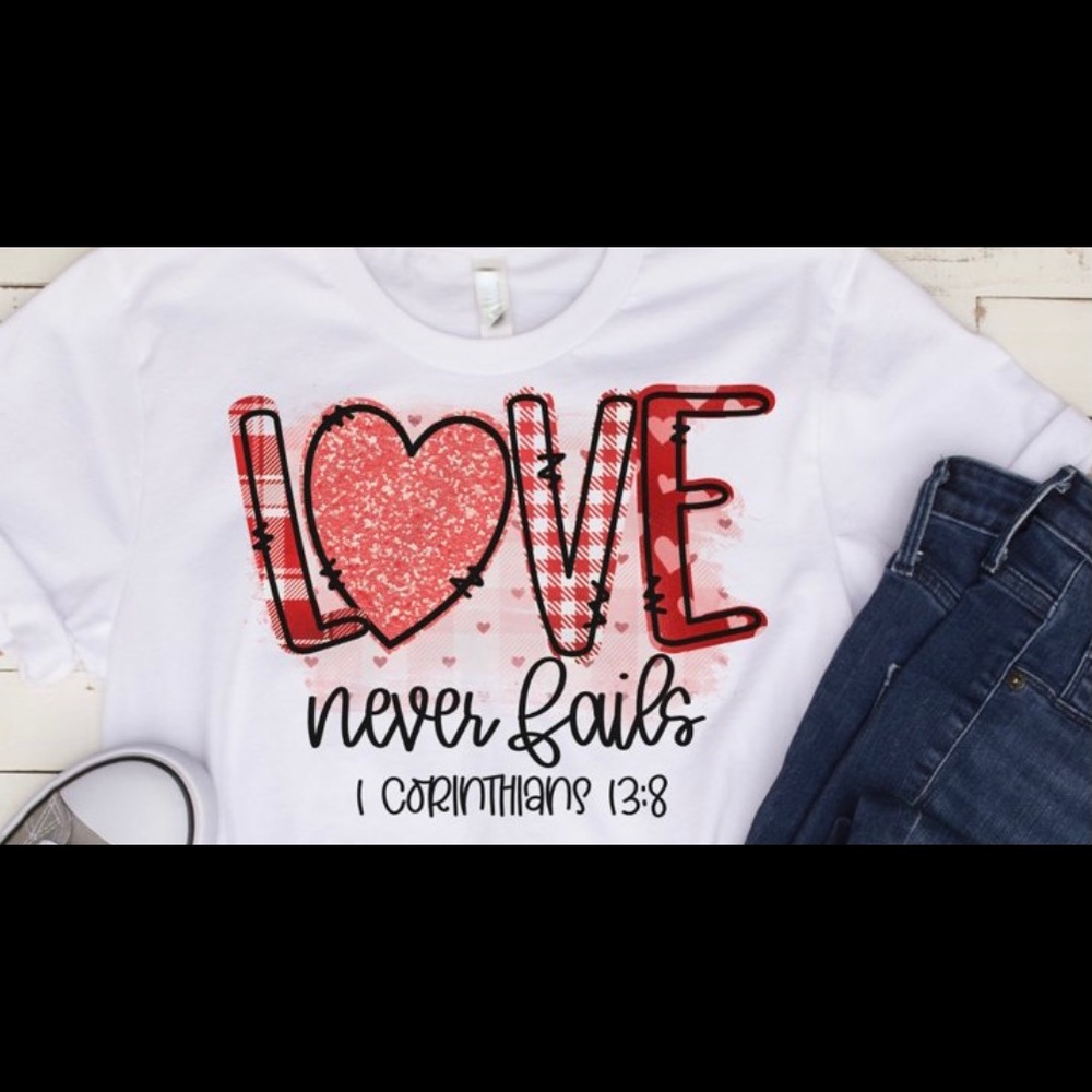Love never fails